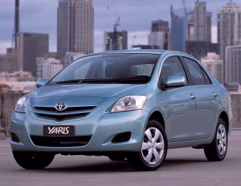 Toyota Yaris Sedan [Australia] '2006–16