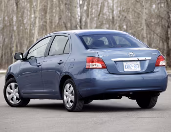 2007–12 Toyota Yaris Sedan [North America] '2006–12