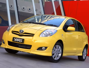 Toyota Yaris YRX 3-door [Australia] '2009–11