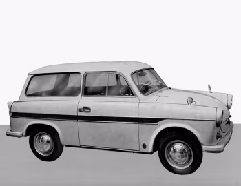 Trabant 600 Kombi (P60) '1962–64