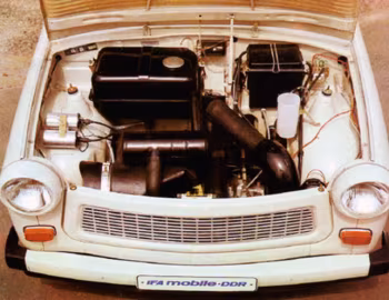 发动机舱 Trabant 601 (P601) '1963–89