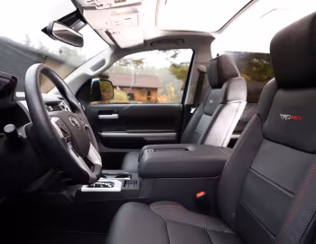 Interior 2019–21 Toyota Tundra TRD Pro CrewMax [North America] '2018–21