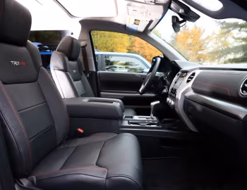 Interior 2019–21 Toyota Tundra TRD Pro CrewMax [North America] '2018–21
