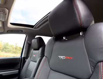 Interior 2019–21 Toyota Tundra TRD Pro CrewMax [North America] '2018–21