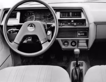 中控台 Triumph Acclaim HLS [EU-spec] '1981–84