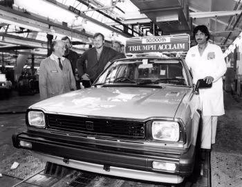 Triumph Acclaim [UK-spec] '1981–84