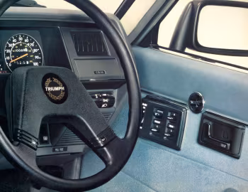 Интерьер Triumph Acclaim CD [UK-spec] '1981–84
