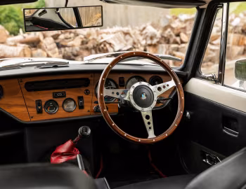Передня панель Triumph GT6 [UK-spec] (MkIII) '1970–73