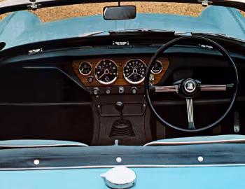 Передня панель Triumph Spitfire [UK-spec] (MkIII) '01.1967–12.1970