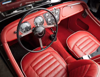 Інтер'єр 1956–57 Triumph TR3 [North America] '1955–57