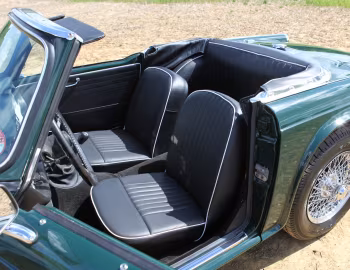 Інтэр'ер 1962–65 Triumph TR4 [North America] '1961–65
