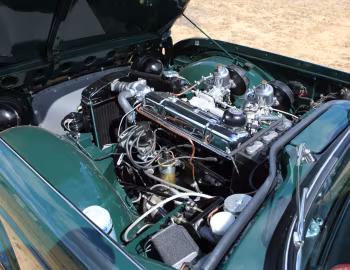 Пад капотам 1962–65 Triumph TR4 [North America] '1961–65