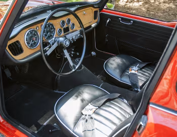 Interior 1962–65 Triumph TR4 Surrey Top [North America] '1961–65