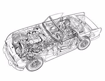 1966–68 Triumph TR4A [North America] '1965–68