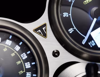 Камбінацыя прыбораў Triumph Thruxton TFC '2019