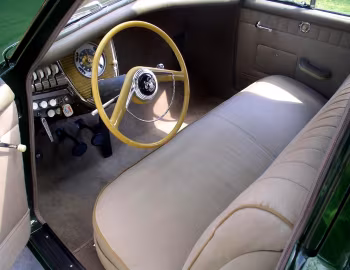 Інтэр'ер 1948 Tucker Sedan