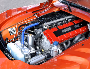 Under the hood TVR Sagaris [EU-spec] '2004–06