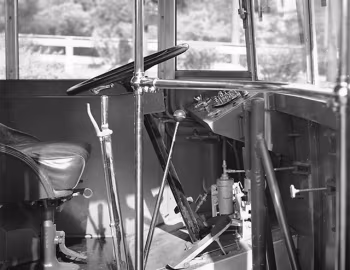 Interior 1936 Twin Coach Model 23R