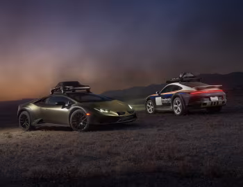 Lamborghini Huracán Sterrato, Porsche 911 Dakar Rallye Design Package