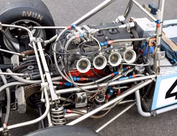 Sous la capuche Rondel Motul M1 (#204) '1973
