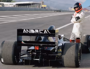 Andrea Moda S921, Perry McCarthy