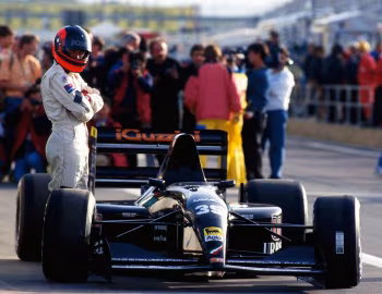 Andrea Moda S921, Perry McCarthy