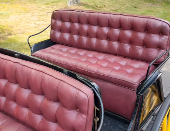 Interior 1896 Armstrong Electric Phaeton