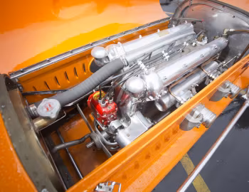 Sob o capô Automobile Shippers Special Indianapolis Race Car '1949–50