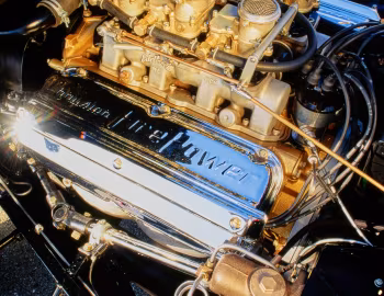 Under the hood Bosley Mk1 '1955