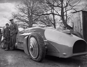 Campbell-Railton-Rolls-Royce Blue Bird, Malcolm Campbell