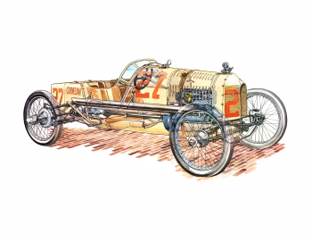 Cornelian Indy Race Car '1914