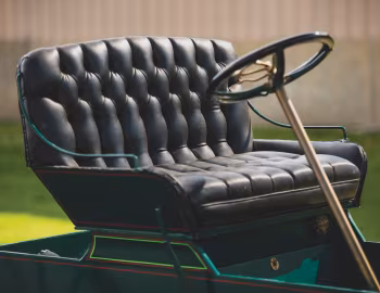 Interior 1908 Dart Model B Motor Buggy
