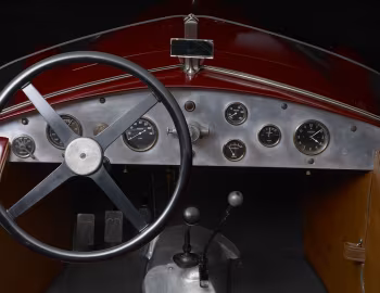 Painel frontal G.A.R. Type B5 Roadster '1930
