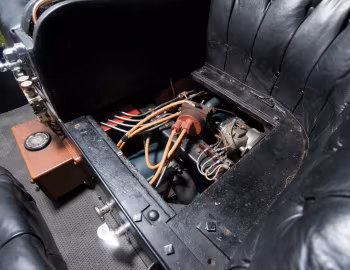 Sob o capô 1911 Kelsey Model M Motorette