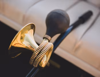 Interior 1907 Kiblinger Model D High-Wheel Runabout