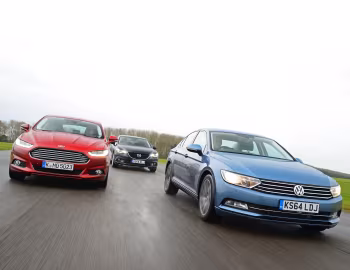 Ford Mondeo Hybrid Sedan, Mazda6 Saloon, Volkswagen Passat