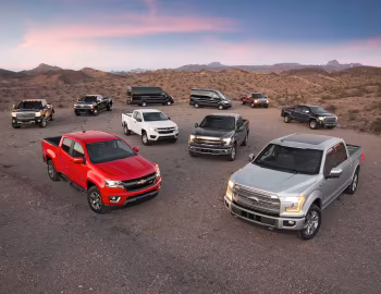 GMC Sierra 3500 HD Denali Crew Cab, Chevrolet Colorado, Chevrolet Silverado 3500, Ford, GMC Canyon