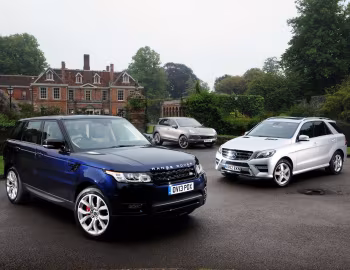 Mercedes-Benz M-Klasse, Porsche Cayenne, Range Rover Sport