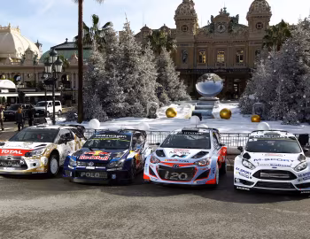 Hyundai i20 WRC, DS 3 WRC, Volkswagen Polo R WRC, Ford Fiesta RS WRC