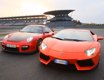 Lamborghini Aventador LP 700-4, Porsche 911 GT2 RS