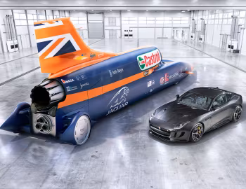 Jaguar F-Type R Coupé, Bloodhound SSC Project