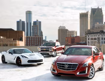 Cadillac CTS, Chevrolet Silverado LT Z71 Crew Cab, Chevrolet Corvette Stingray Coupe