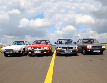 Renault 30 TX, BMW 525 Sedan, Citroën CX Pallas IE, Ford Granada GL Limousine 4-türig