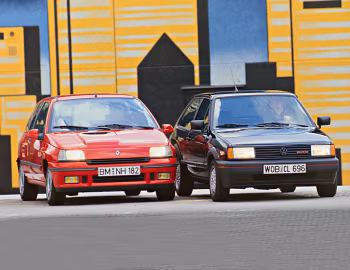 Renault Clio 16S, Volkswagen Polo G40