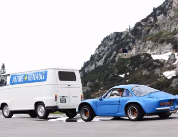 Renault Estafette 800 R2136 fourgon, Renault Alpine A110