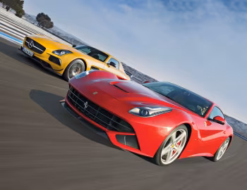 Ferrari F12berlinetta, Mercedes-Benz SLS 63 AMG Black Series