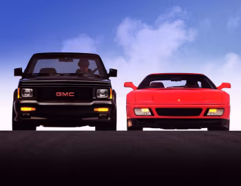 GMC Syclone, Ferrari 348 ts