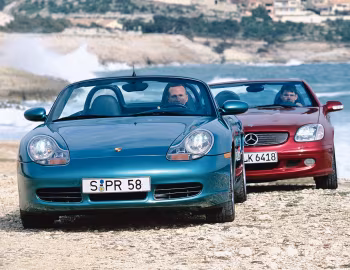 Porsche Boxster S, Mercedes-Benz SLK-Klasse