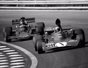 Tyrrell 005 & Lotus 72D '1972