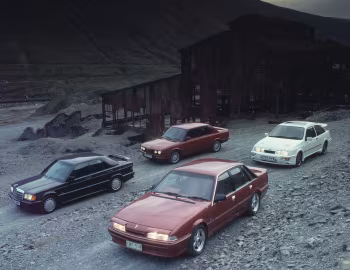 Ford Sierra RS Cosworth, Mercedes-Benz 190 E 2.3-16, BMW 5 Series, HSV SV88